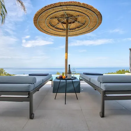 Camali, 8 Guests, Infinity Pool, Sea View Manthirea